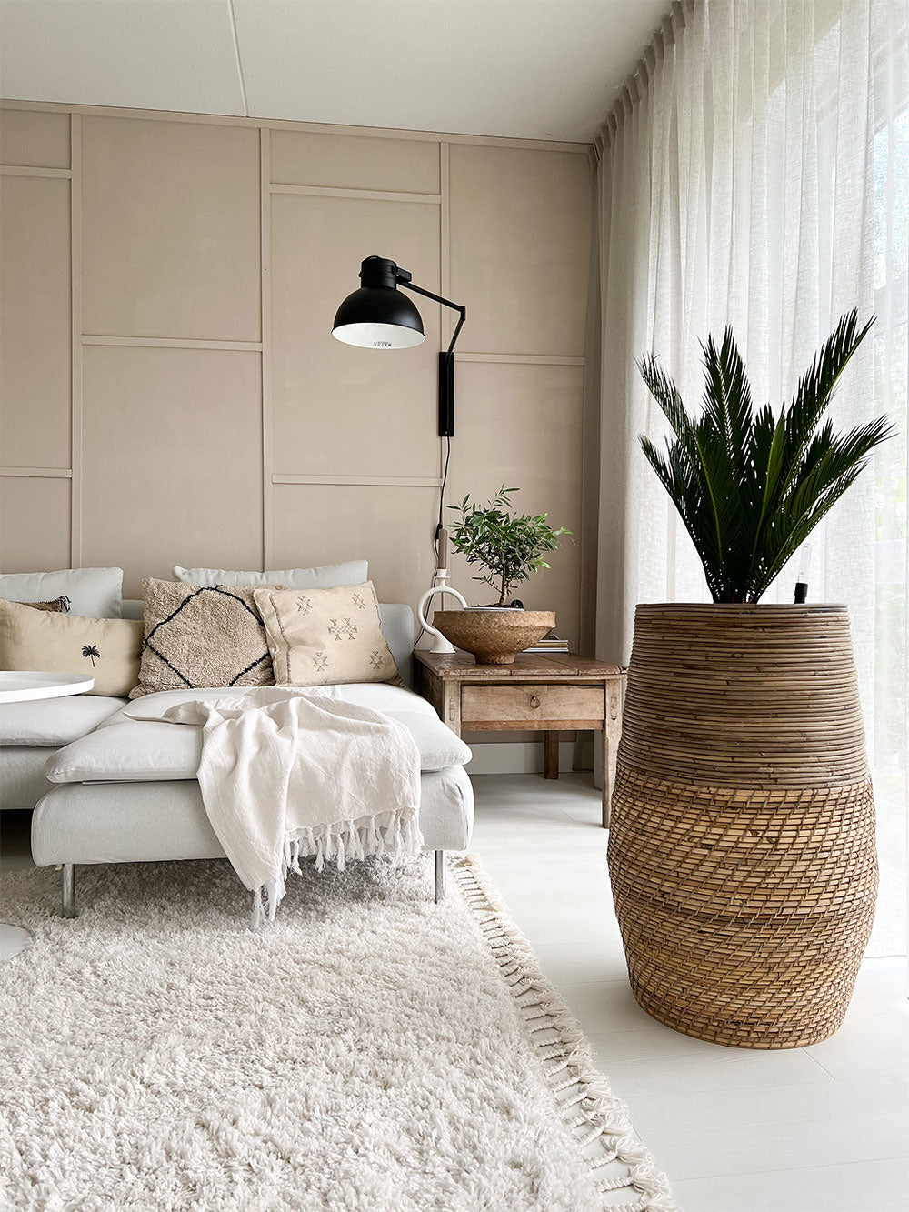 Plantenmand Yke - Bamboe - Bloempot