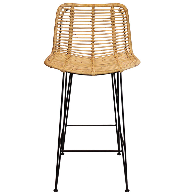 Rotan Barstoel Cas - Naturel - Barkruk