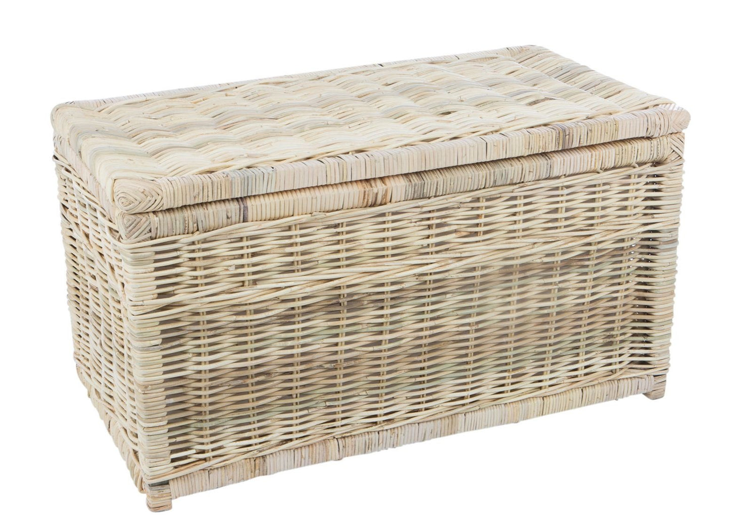 Rotan Opbergmand Max - Naturel - Met Deksel