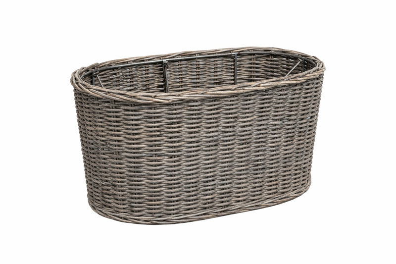 Ovale Rieten Lampenkap Clint - 36x17xH13 cm