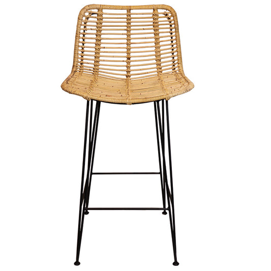 Rotan Barstoel Cas - Naturel - Barkruk