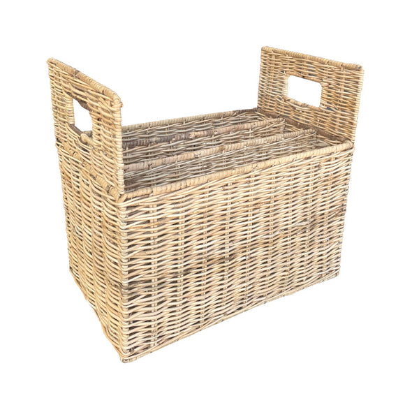 Rotan Lectuurmand Riens - Naturel - 3 Vakken