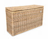 Rotan Opbergkist met Deksel Groot - Xander - Hoge Rotan Dekenbox - Naturel