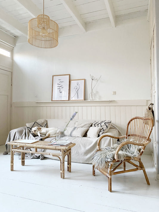 Rotan Stoel Bandung - Naturel