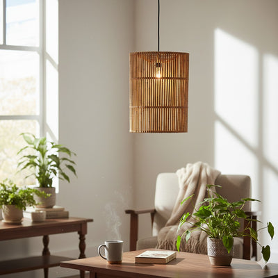 Ronde Rotan Hanglampen